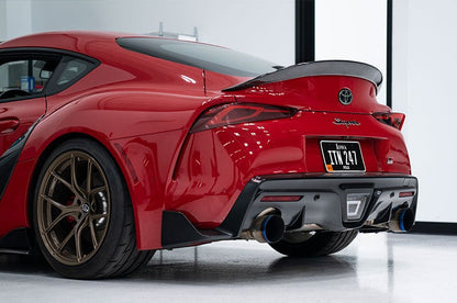 OLM AS Style Carbon Fiber Duckbill Spoiler - 2020+ Supra by OLM