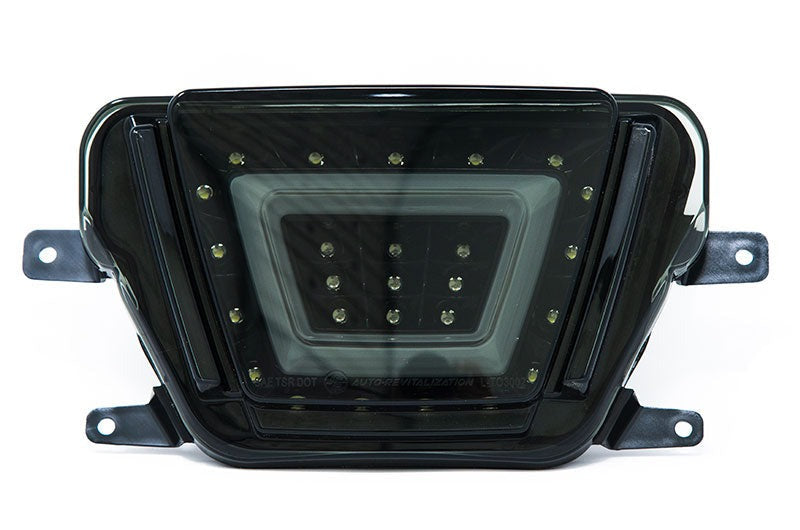 OLM V2 F1 Style Multifunction 4th Brake Light (Smoke Lens, Black Base, White Bar) - 2020+ Supra by OLM