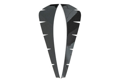OLM Carbon Fiber Front Fender Vent Insert - 2017-2021 Honda Civic Type R FK8 by MYX Automotive