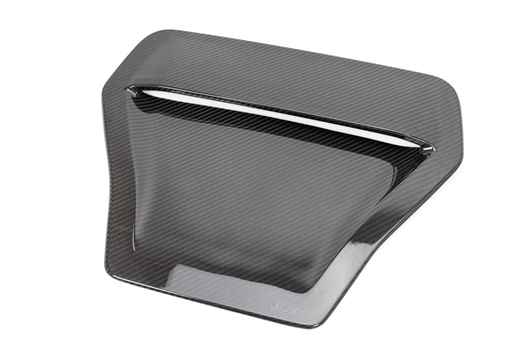 OLM LE Carbon Fiber Hood Scoop Cover - 2017 - 2021 Honda Civic Type R by MYX Automotive