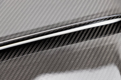 OLM LE Carbon Fiber Hood Scoop Cover - 2017 - 2021 Honda Civic Type R by MYX Automotive