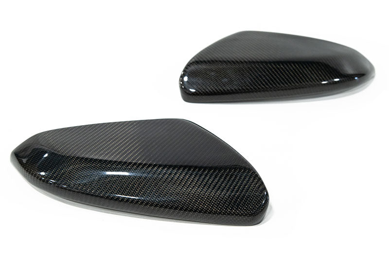 OLM Carbon Fiber Mirror Covers (Gloss Finish) - 2016-2021 Honda Civic by MYX Automotive
