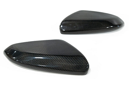 OLM Carbon Fiber Mirror Covers (Gloss Finish) - 2016-2021 Honda Civic by MYX Automotive
