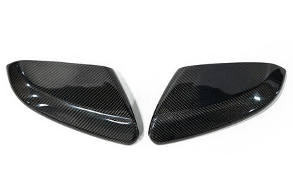 OLM Carbon Fiber Mirror Covers (Gloss Finish) - 2016-2021 Honda Civic by MYX Automotive