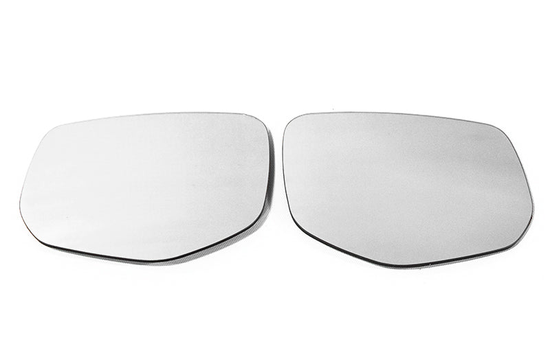 OLM Wide Angle Convex Mirrors w/ Turn Signals / Defrosters (Chrome) - Subaru WRX 2022+ by OLM