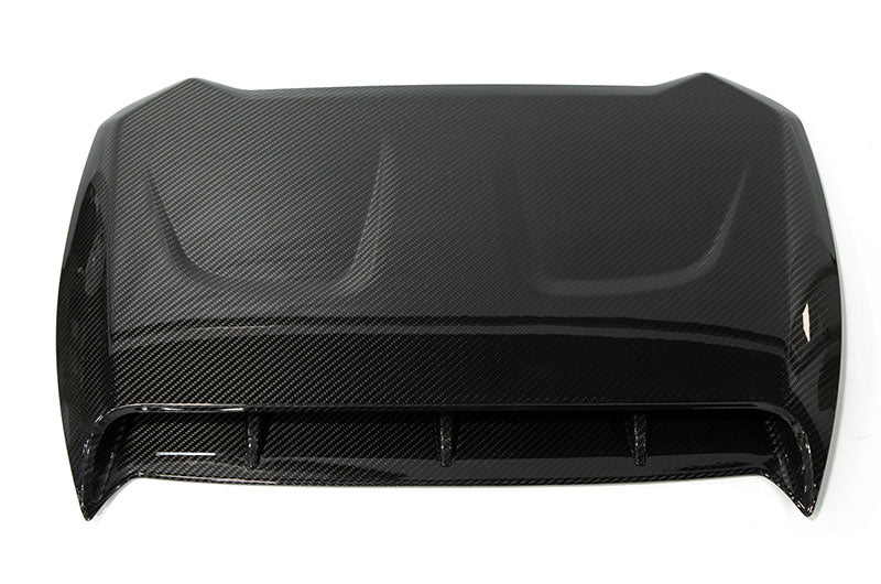 OLM LE Oversize Carbon Fiber Hood Scoop Cover - 2022+ WRX by MYX Automotive