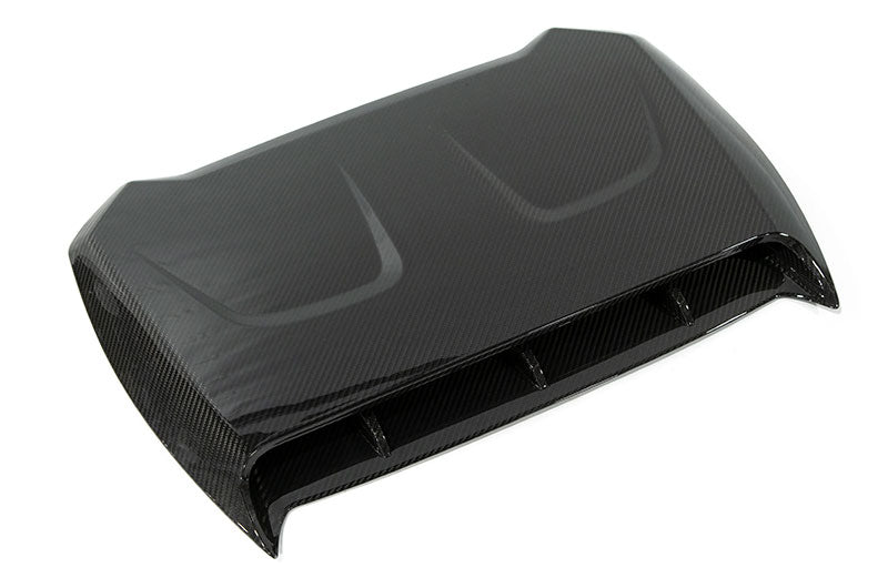 OLM LE Oversize Carbon Fiber Hood Scoop Cover - 2022+ WRX by MYX Automotive