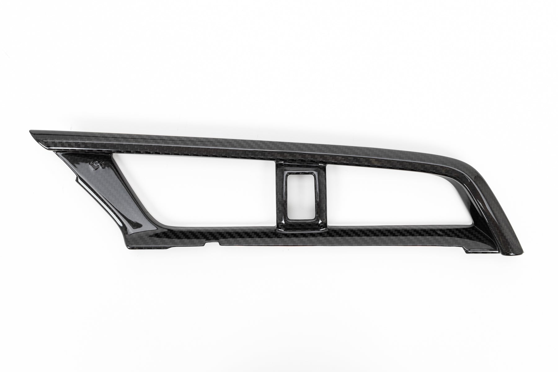 OLM LE Carbon Fiber Center Climate Control Vent Cover - 2016-2021 Honda Civic / 2016-2021 Honda Civic Type R by OLM