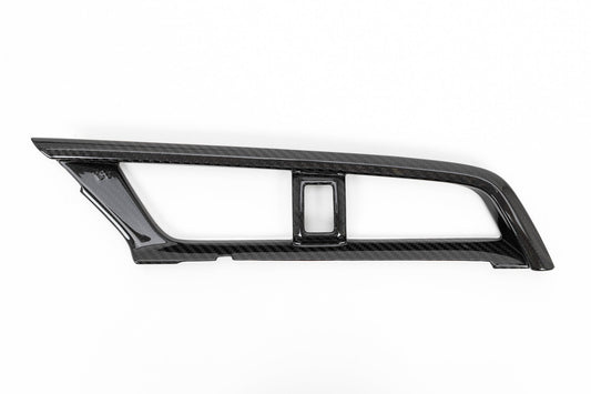 OLM LE Carbon Fiber Center Climate Control Vent Cover - 2016-2021 Honda Civic / 2016-2021 Honda Civic Type R by OLM