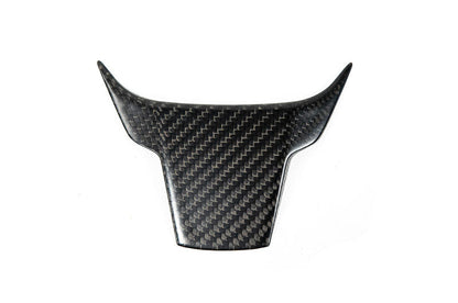 OLM Carbon Fiber Lower Steering Wheel Cover (Matte Finish) - 2016-2021 Honda Civic by OLM