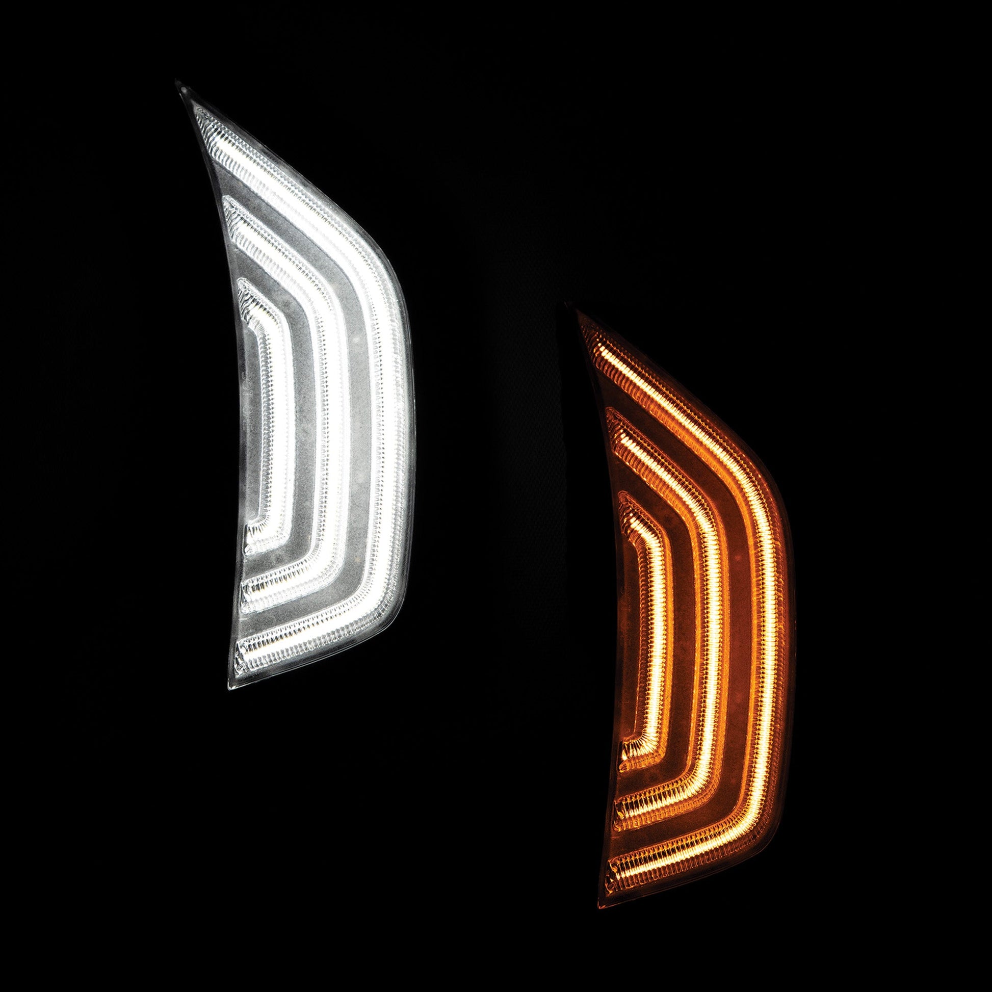 OLM LED Fender Vent Sequential Sidemarkers - 2018+ Jeep Wrangler by OLM