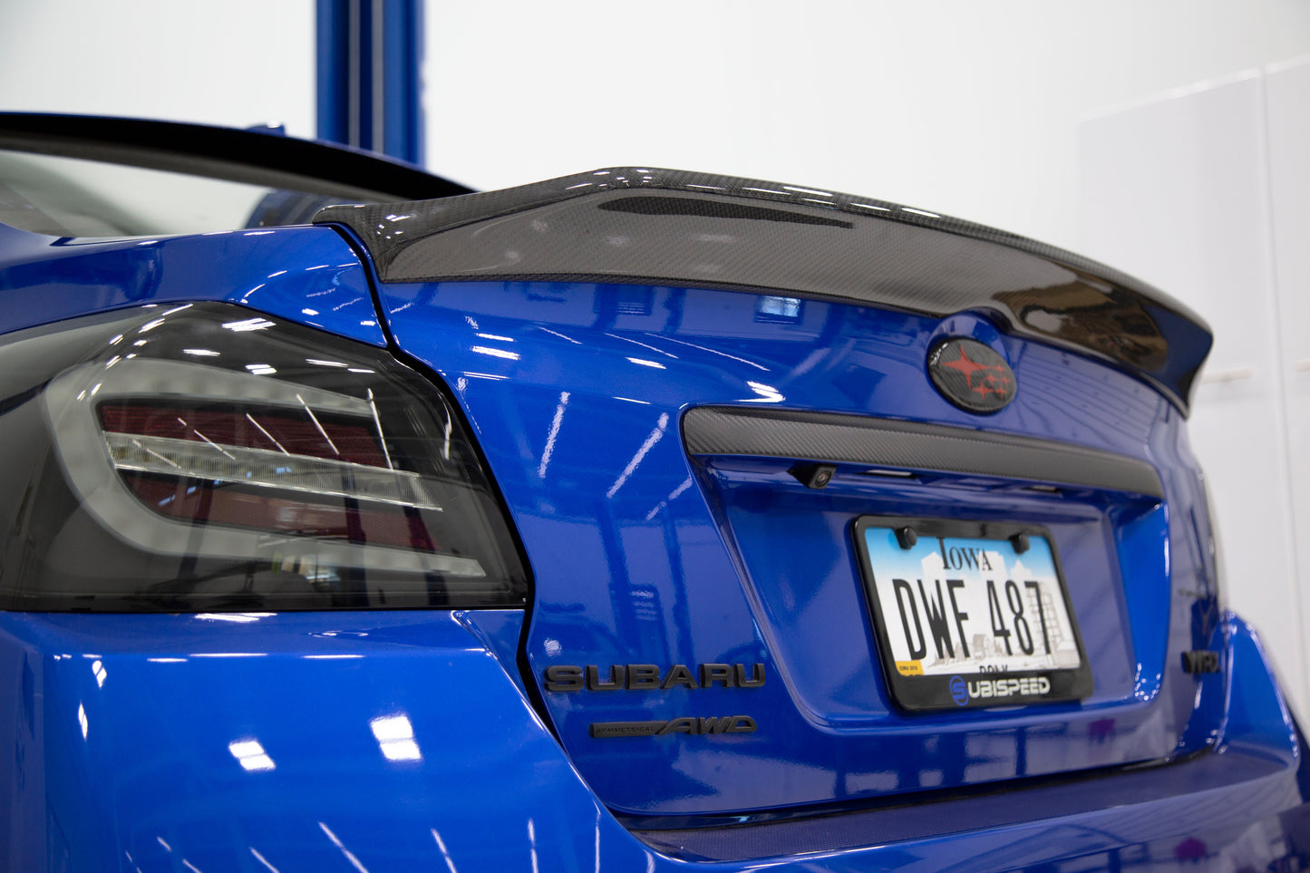 OLM Point Five Carbon Fiber Duckbill Spoiler 2015+ WRX / STI by OLM