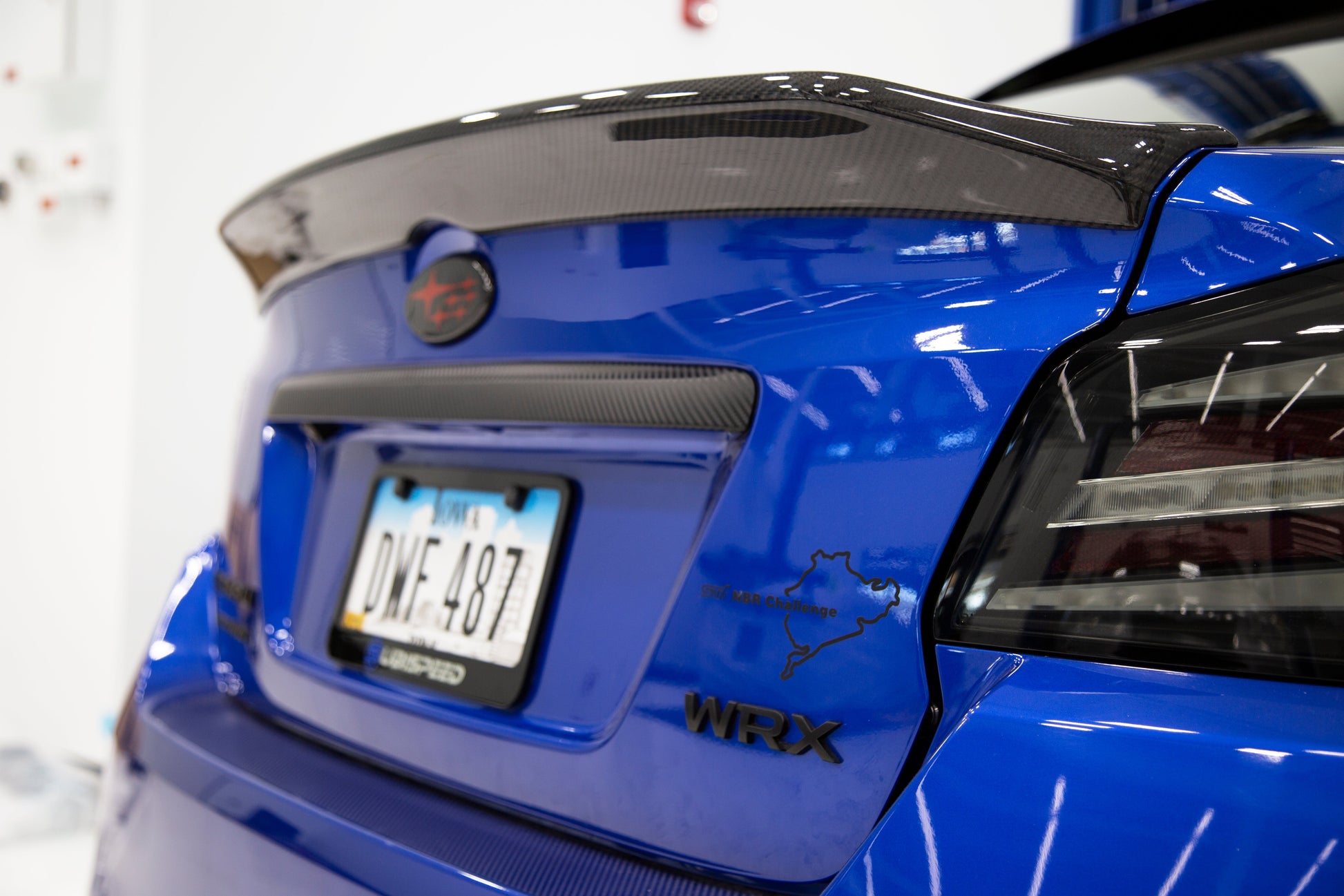 OLM Point Five Carbon Fiber Duckbill Spoiler 2015+ WRX / STI by OLM