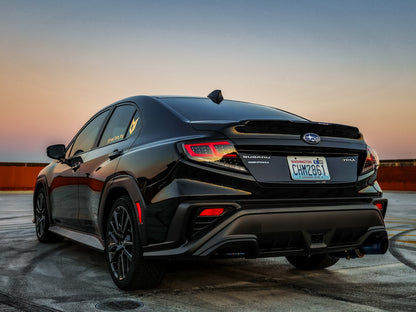 OLM Spec-AR LED Taillights (Clear Lens/Black Base/Red Bar) - 2022+ WRX by MYX Automotive