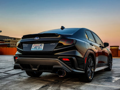 OLM Spec-AR LED Taillights (Smoke Lens/Black Base/Red Bar) - 2022+ WRX by MYX Automotive