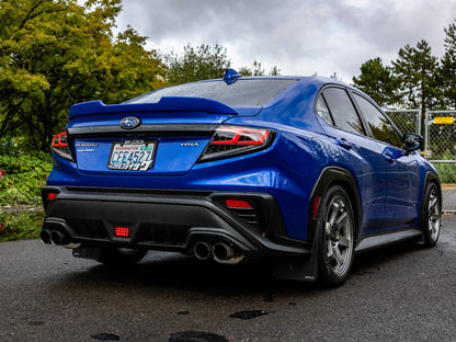 OLM Spec-AR LED Taillights (Clear Lens/Black Base/Red Bar) - 2022+ WRX by MYX Automotive