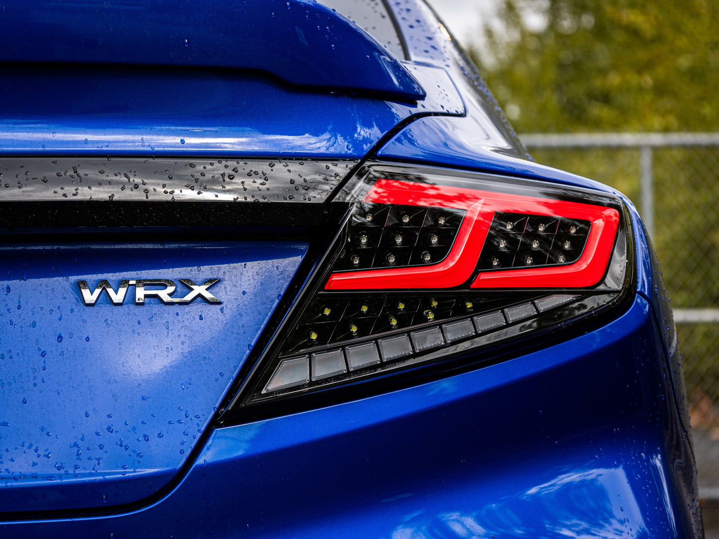 OLM Spec-AR LED Taillights (Clear Lens/Black Base/Red Bar) - 2022+ WRX by MYX Automotive