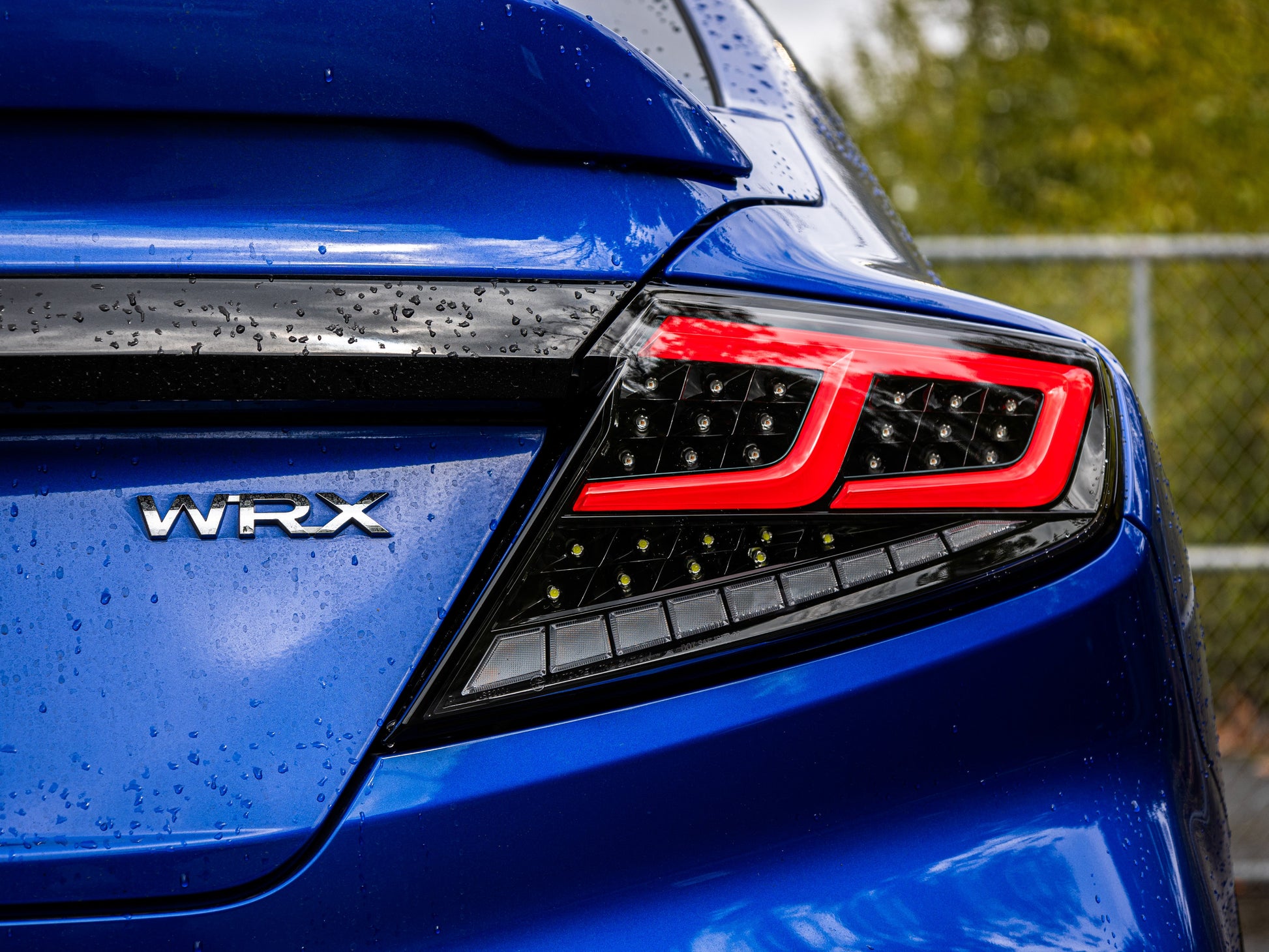 OLM Spec-AR LED Taillights (Clear Lens/Black Base/Red Bar) - 2022+ WRX by MYX Automotive