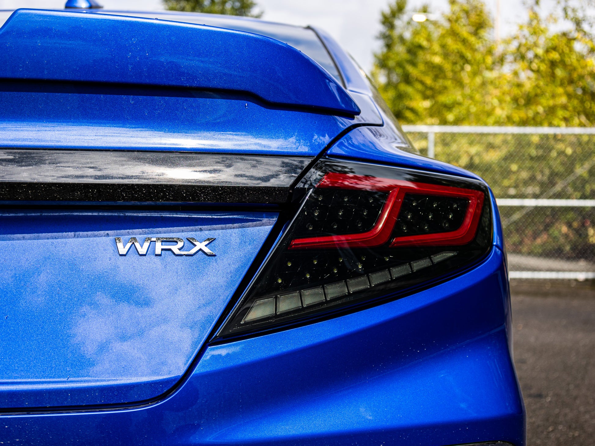 OLM Spec-AR LED Taillights (Smoke Lens/Black Base/Red Bar) - 2022+ WRX by MYX Automotive