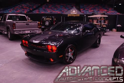 ORACLE Lighting 2008-2014 Dodge Challenger LED Headlight Halo Kit - Standard Mount by ORACLE Lighting