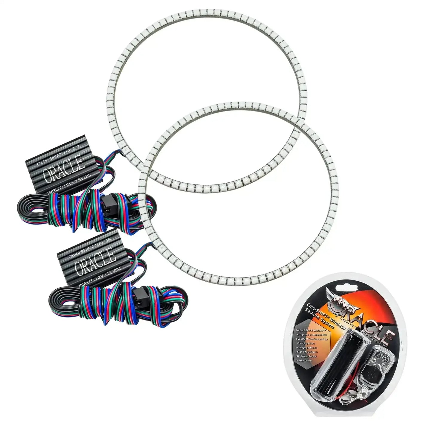 ORACLE Lighting 2020-2025 Jeep Gladiator JT LED Headlight Surface Mount Halo Kit by ORACLE Lighting
