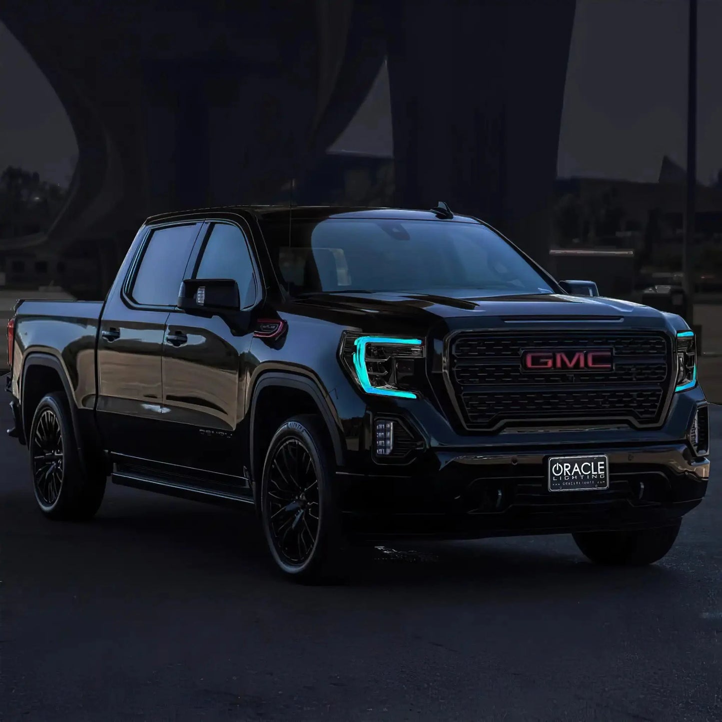 ORACLE Lighting 2019-2022 GMC Sierra 1500 ColorSHIFT RGB+W Headlight DRL Upgrade Kit by ORACLE Lighting