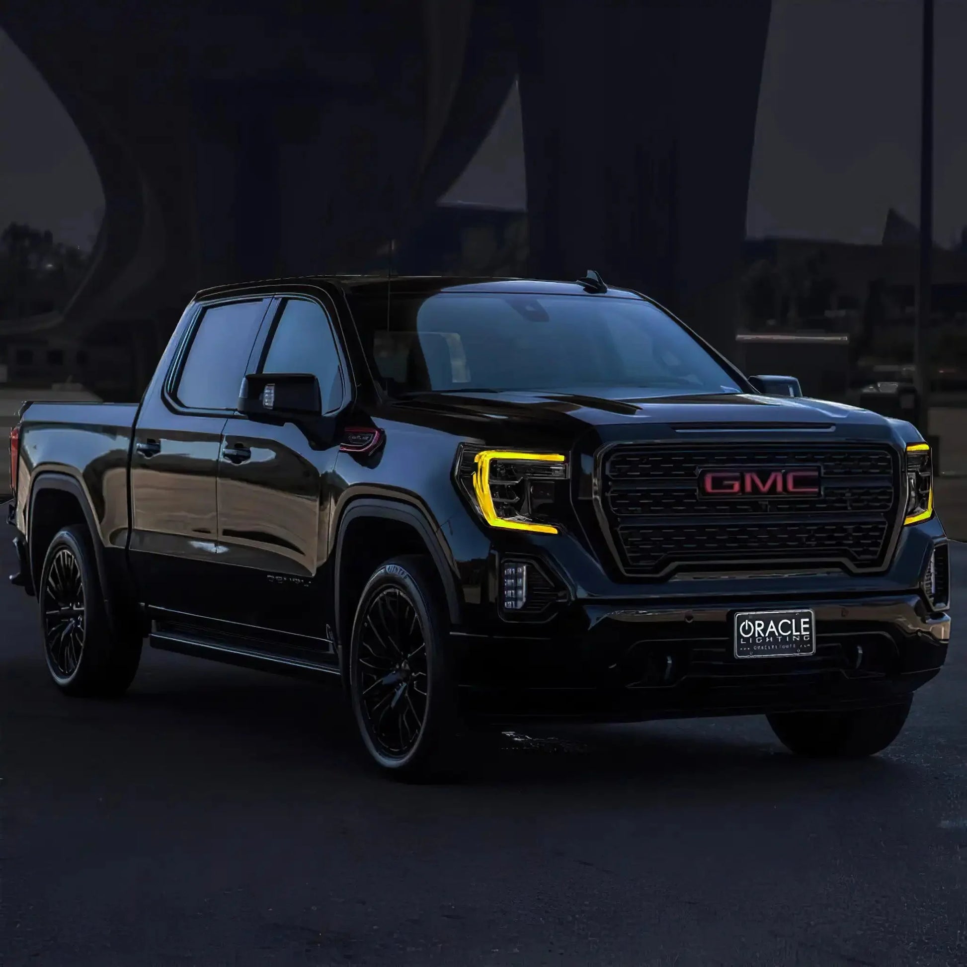 ORACLE Lighting 2019-2022 GMC Sierra 1500 ColorSHIFT RGB+W Headlight DRL Upgrade Kit by ORACLE Lighting