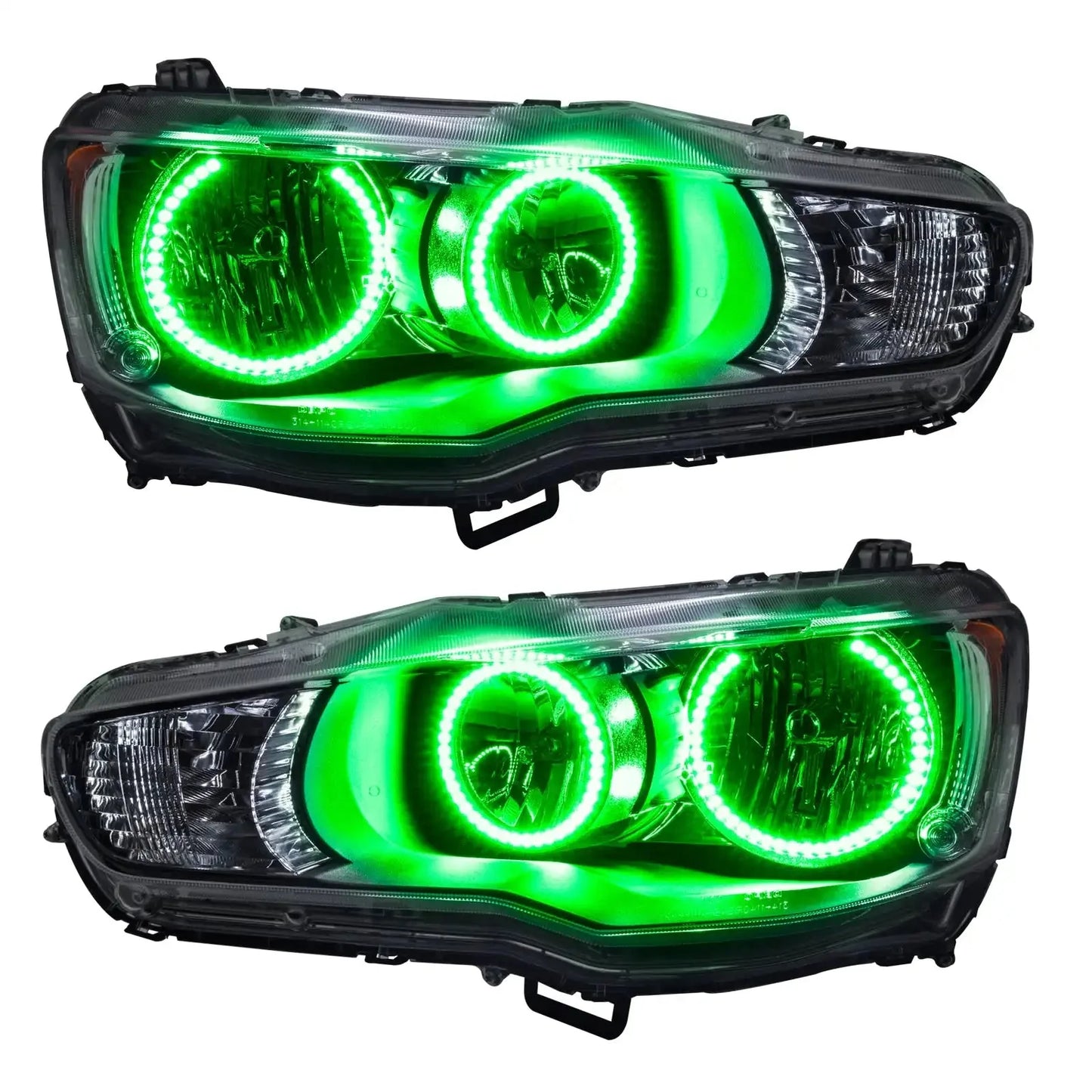 ORACLE Lighting 2008-2017 Mitsubishi Lancer Pre-Assembled Halo Headlights by ORACLE Lighting