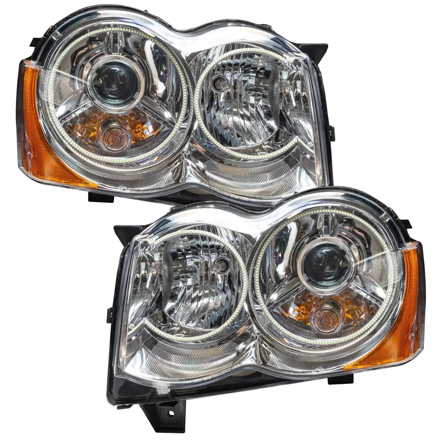 2008-2010 Jeep Grand Cherokee Pre-Assembled Headlights - HID by ORACLE Lighting
