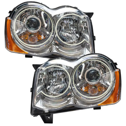 2008-2010 Jeep Grand Cherokee Pre-Assembled Headlights - HID by ORACLE Lighting