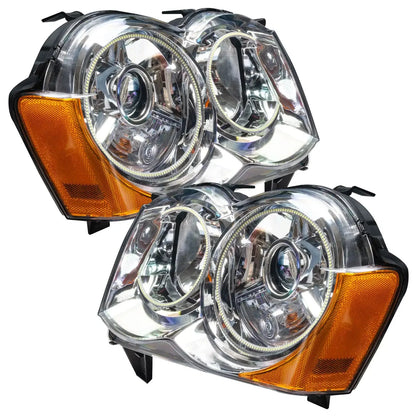 2008-2010 Jeep Grand Cherokee Pre-Assembled Headlights - HID by ORACLE Lighting
