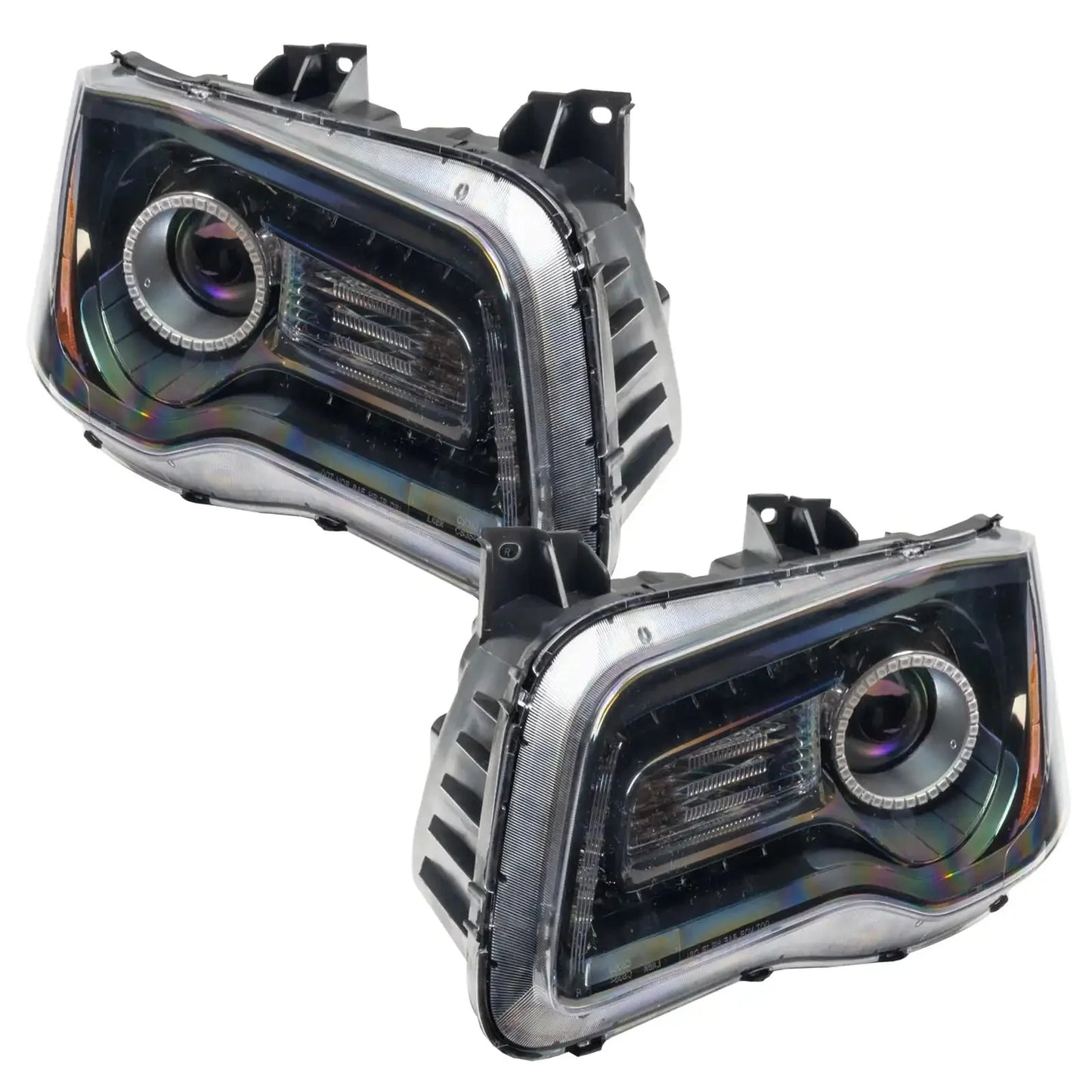 2011-2014 Chrysler 300C NON HID Pre-Assembled Headlights - Black Housing by ORACLE Lighting