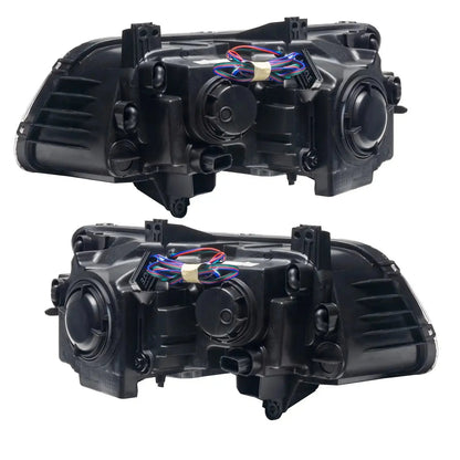 2011-2014 Chrysler 300C NON HID Pre-Assembled Headlights - Black Housing by ORACLE Lighting