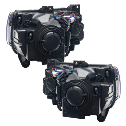 2011-2014 Chrysler 300C NON HID Pre-Assembled Headlights - Black Housing by ORACLE Lighting