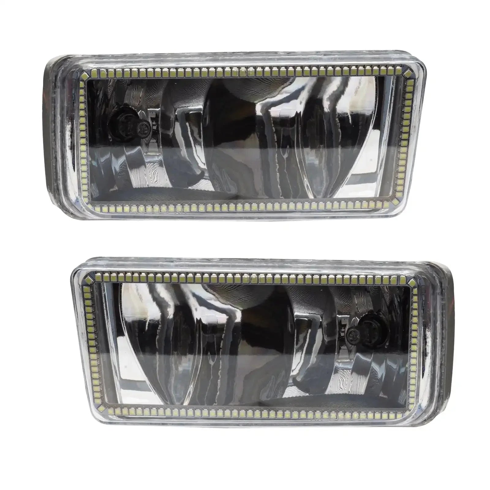 ORACLE Lighting 2007-2015 Chevrolet Silverado Pre-Assembled Fog Lights - Square Style Halo by ORACLE Lighting