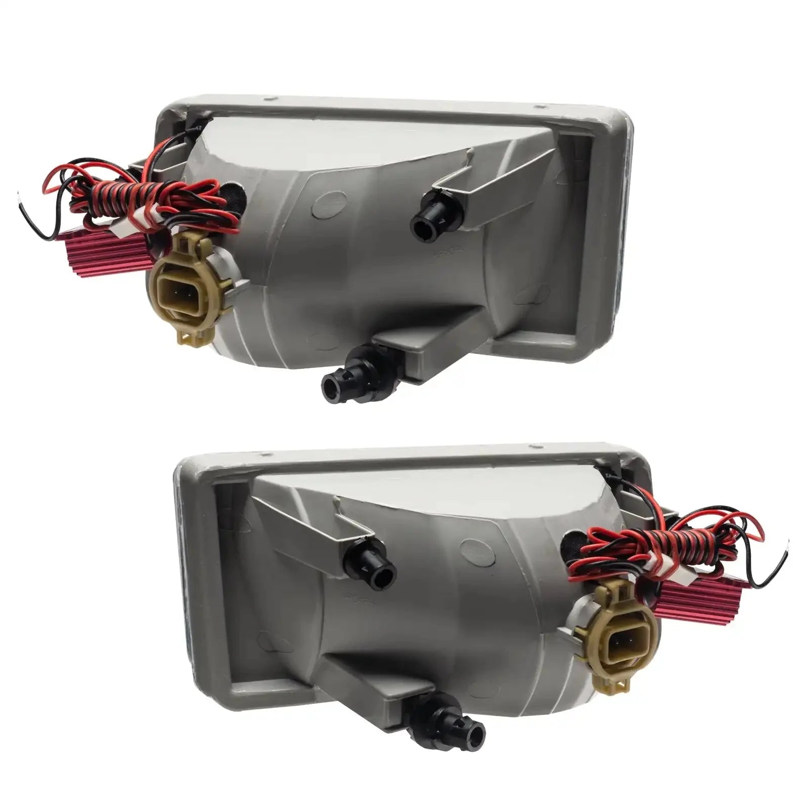 ORACLE Lighting 2007-2015 Chevrolet Silverado Pre-Assembled Fog Lights - Square Style Halo by ORACLE Lighting