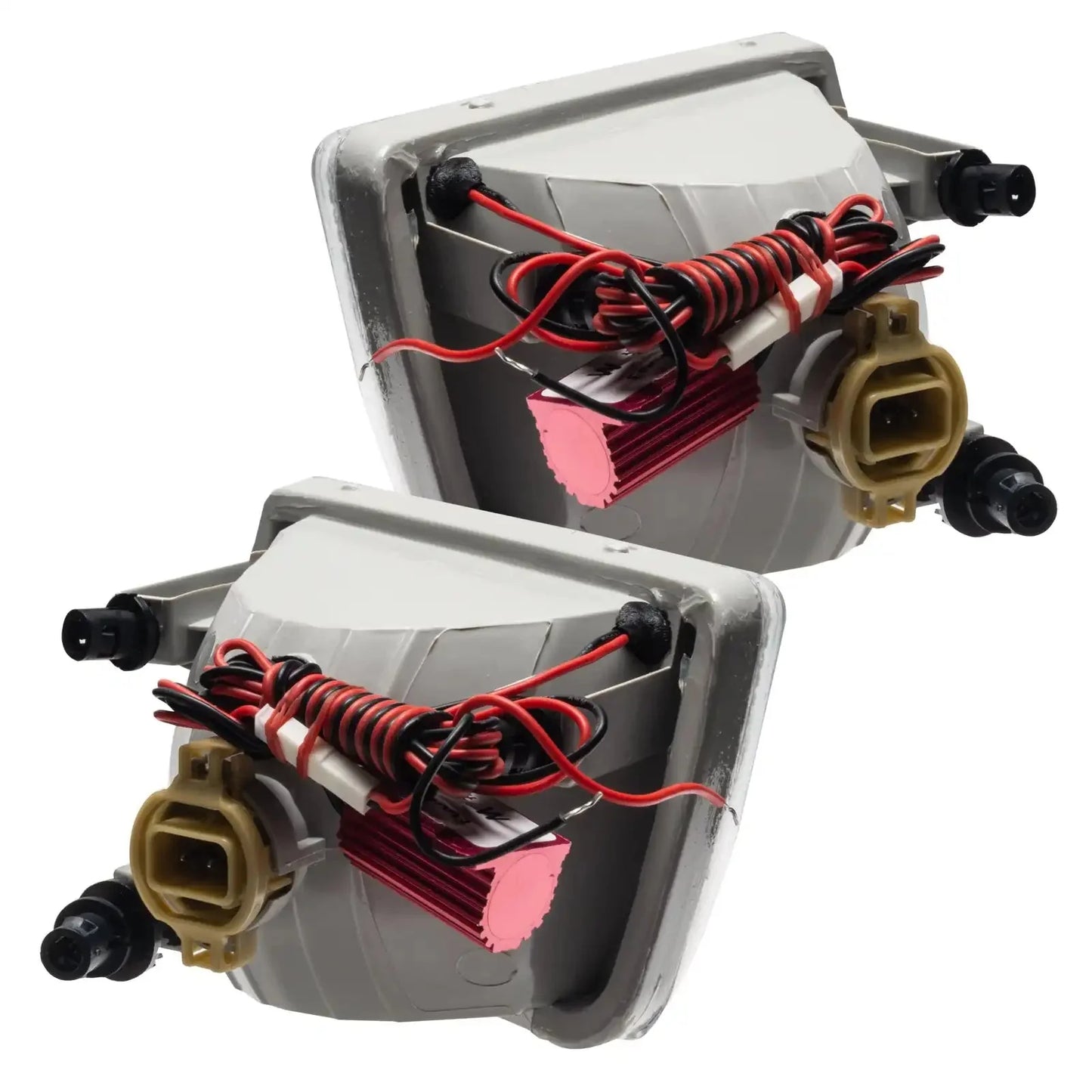 ORACLE Lighting 2007-2015 Chevrolet Silverado Pre-Assembled Fog Lights - Square Style Halo by ORACLE Lighting