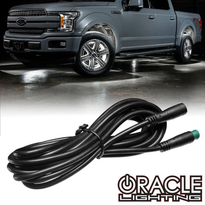 ORACLE Lighting 10ft ColorSHIFT RGB+W Rock Light & Wheel Ring Extension Cable by ORACLE Lighting