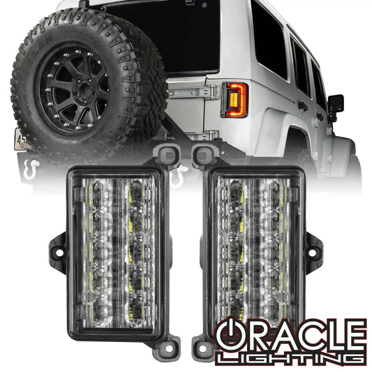 ORACLE Lighting Dual Function Amber/White Reverse LED Module for Jeep Wrangler JK Flush Tail Lights by ORACLE Lighting