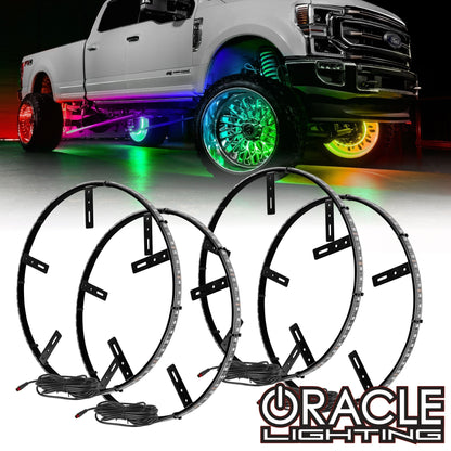 ORACLE Lighting LED Illuminated Wheel Rings - Dynamic ColorSHIFT by ORACLE Lighting