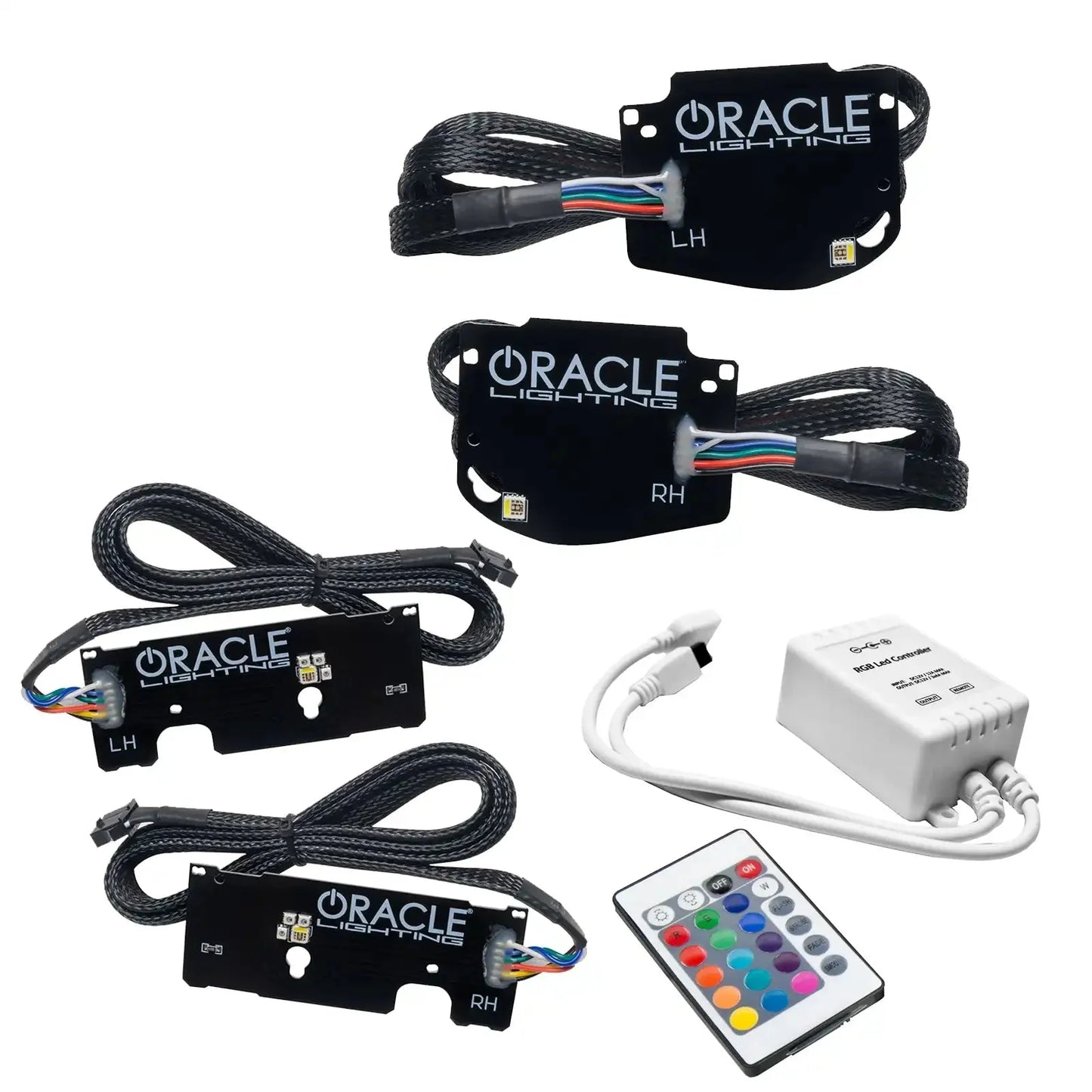 ORACLE Lighting 2019-2024 Chevrolet Camaro SS/RS ColorSHIFT RGBW+A Headlight DRL Upgrade Kit by ORACLE Lighting