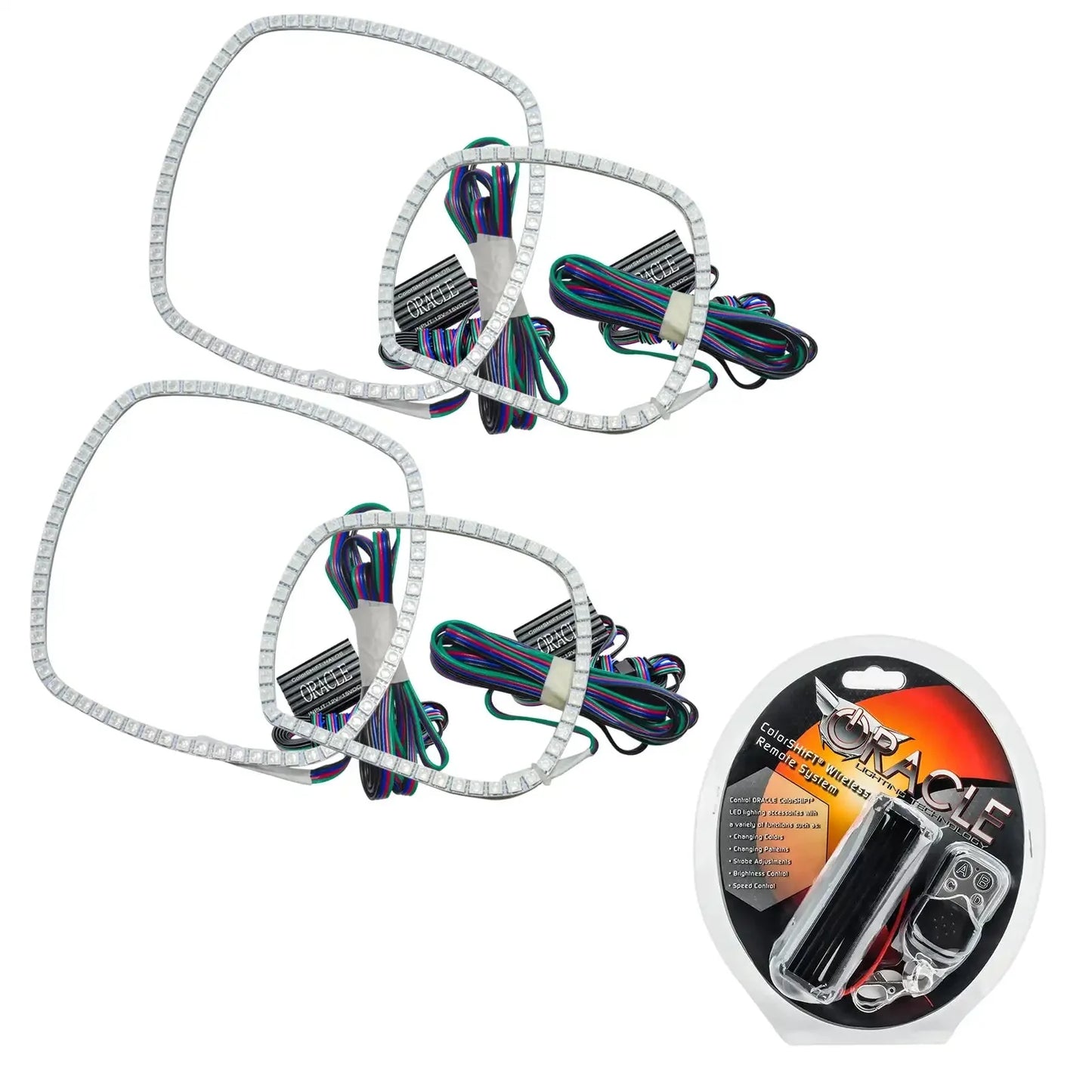 ORACLE Lighting 2011-2014 Dodge Charger LED Headlight Halo Kit by ORACLE Lighting