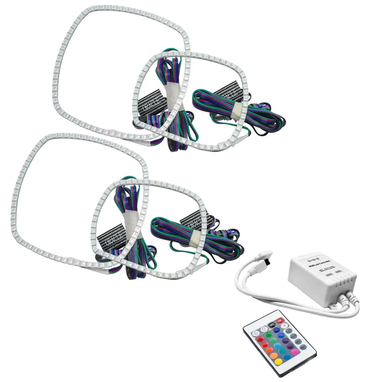 ORACLE Lighting 2011-2014 Dodge Charger LED Headlight Halo Kit by ORACLE Lighting