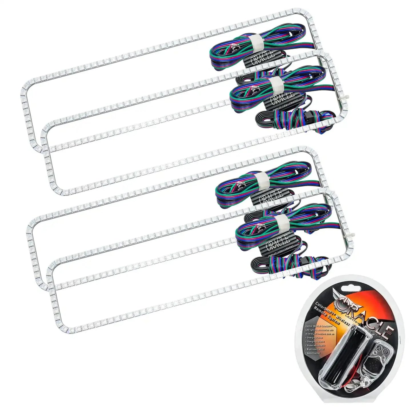 ORACLE Lighting 1995-2000 Chevrolet Tahoe LED Dual Headlight Halo Kit by ORACLE Lighting