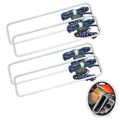 ORACLE Lighting 1992-1994 Chevrolet Blazer LED Dual Headlight Halo Kit by ORACLE Lighting