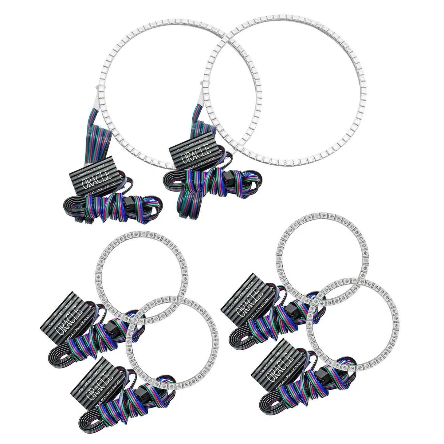 ORACLE Lighting 2001-2004 Nissan Frontier LED Triple Halo Headlight Kit by ORACLE Lighting