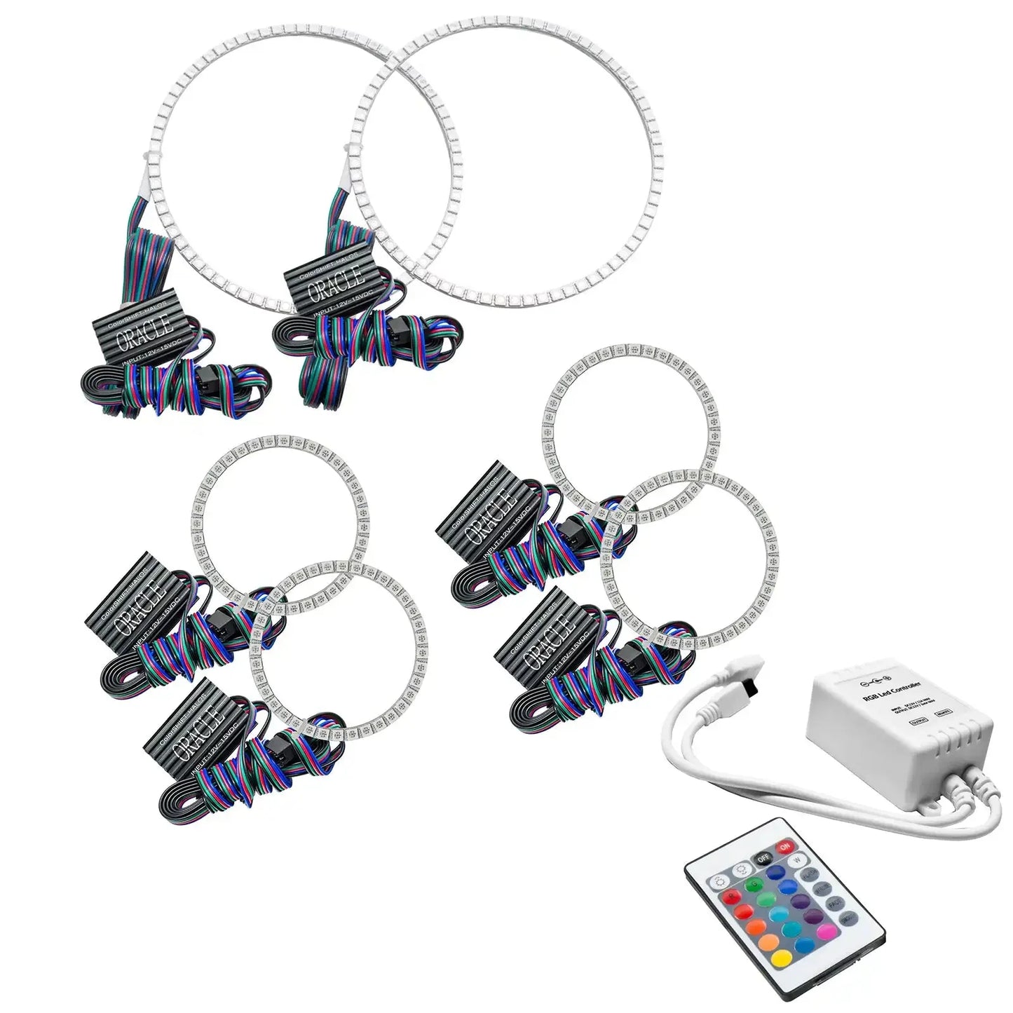 ORACLE Lighting 2001-2004 Nissan Frontier LED Triple Halo Headlight Kit by ORACLE Lighting