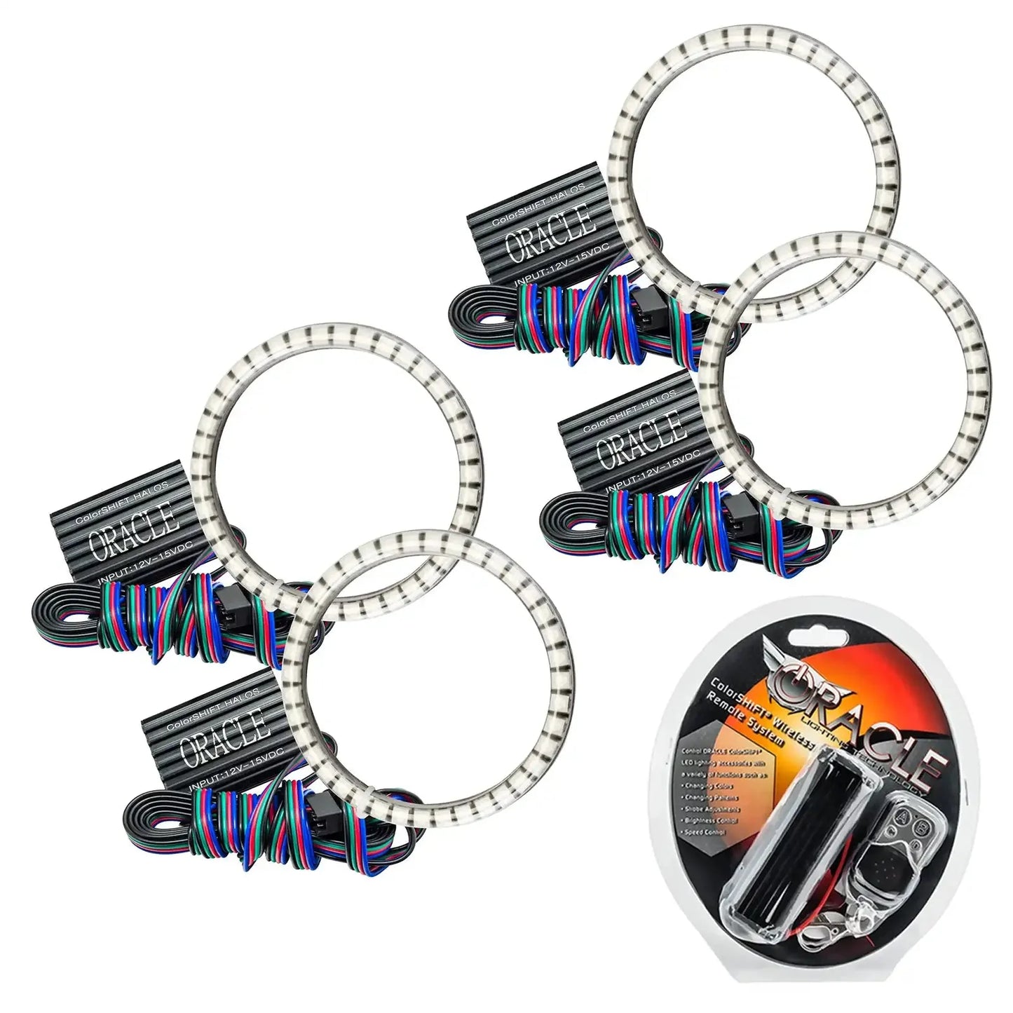 ORACLE Lighting 2007-2019 Can-Am Renegade LED Surface Mount Headlight Halo Kit by ORACLE Lighting