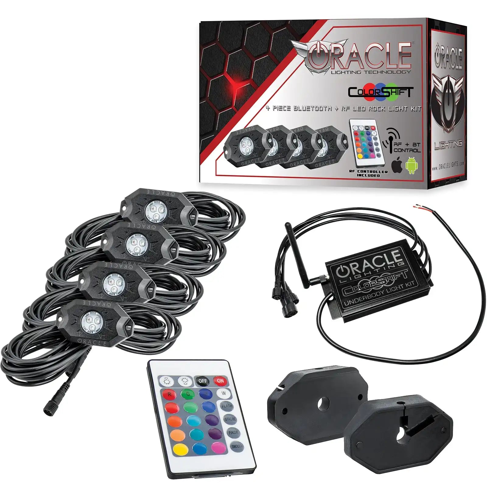 ORACLE Lighting ColorSHIFT Underbody Wheel Well Rock Light Kit by ORACLE Lighting