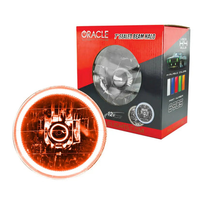 ORACLE 7" Sealed Beam Headlight with Pre-Installed SMD Halo by ORACLE Lighting